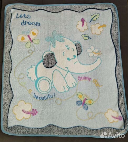 Плед детский в кроватку/коляску