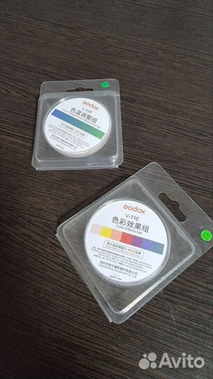 Набор цветных светофильтров Godox v-11c v-11t
