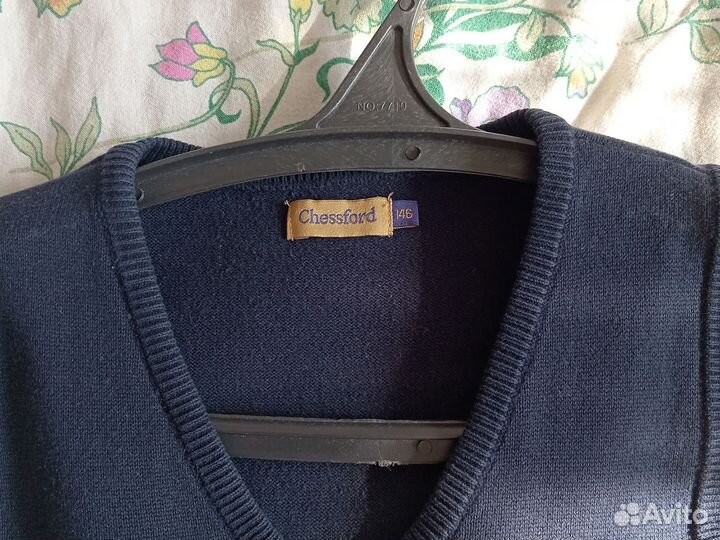 Жилетка для мальчика 146 школьная