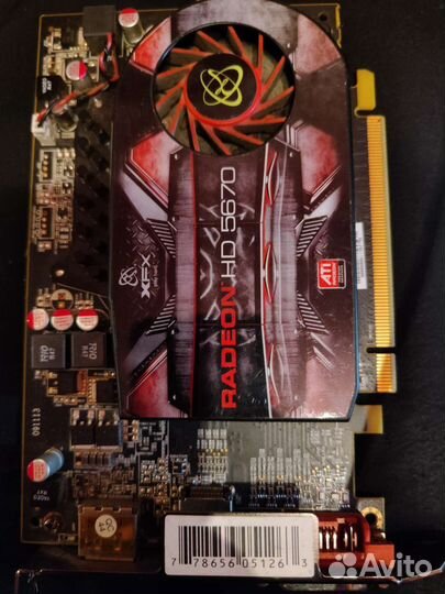 Продам видеокарту. На запчасти