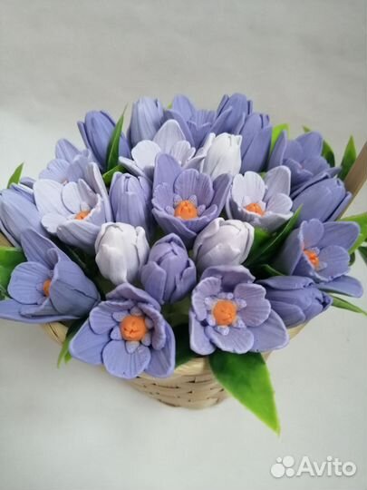 Букет из мыла ручной работы