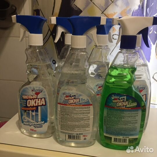 Средство чистящее золушка чистые окна