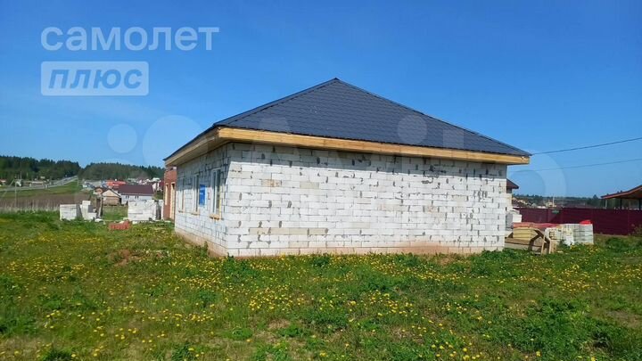 Дом 93,8 м² на участке 4,4 сот.