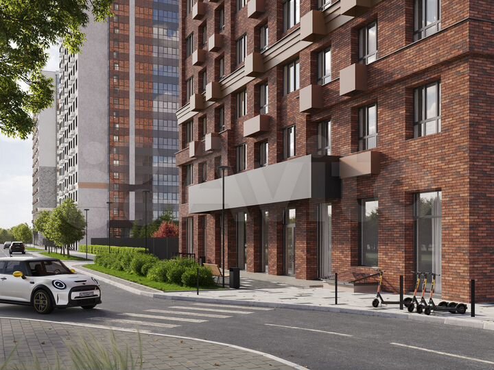 1-к. квартира, 37,8 м², 6/16 эт.