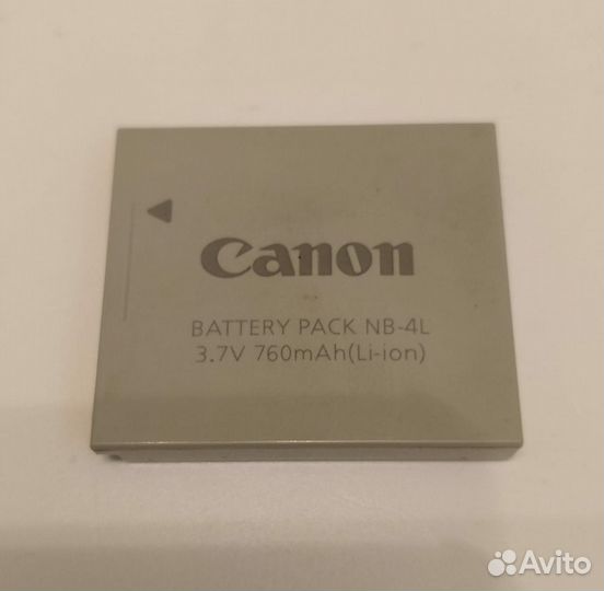 Аккумулятор Canon nb-4l, оригинальный