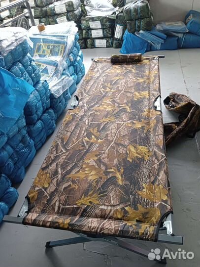 Кровать Раскладушка туристическая медведь