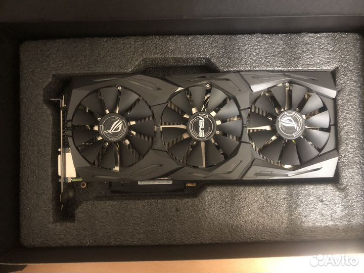 Видеокарта gtx 1070 8gb asus rog