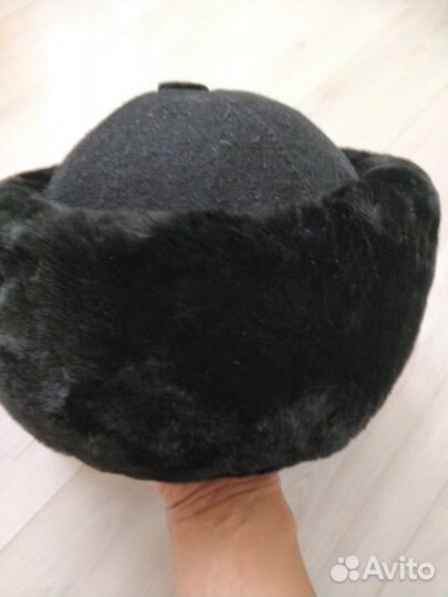 Женская новая шапка натуральная овчина