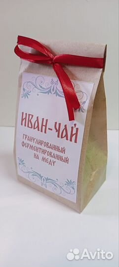 Подарочный набор - мед, иван-чай, свечи