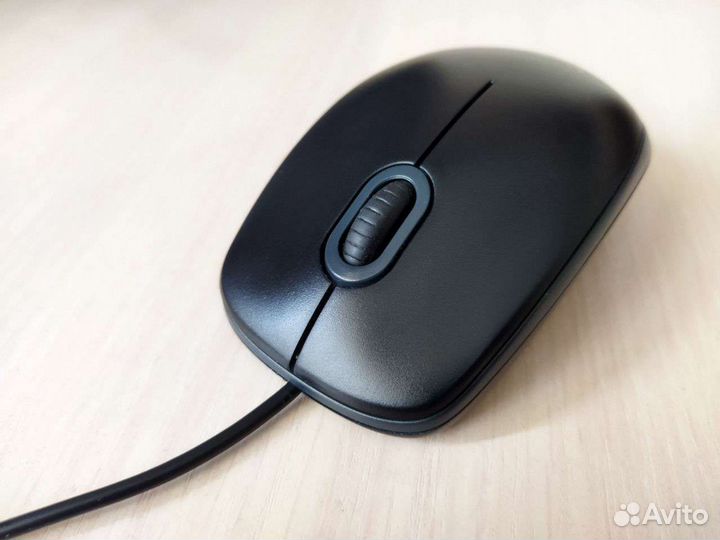 Мышь Logitech проводная