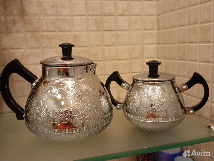 Заварочный чайник сахарница