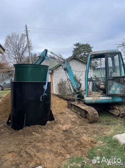 Монтаж септика под ключ