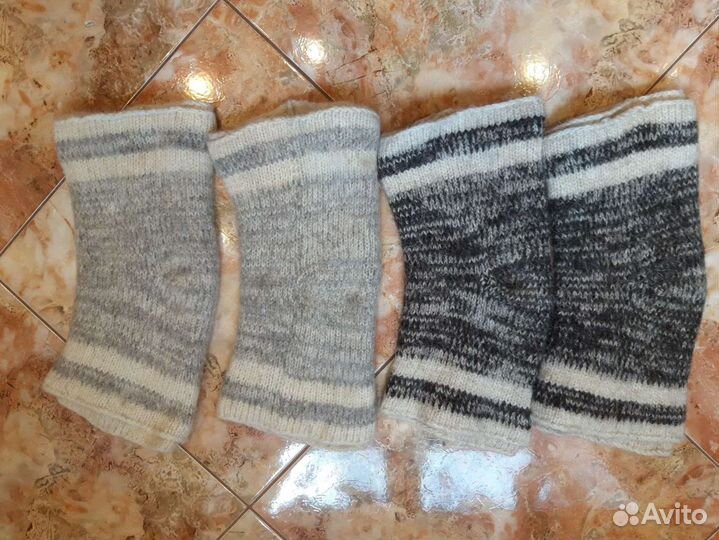 Пояс и наколенники из натуральной шерсти овчины