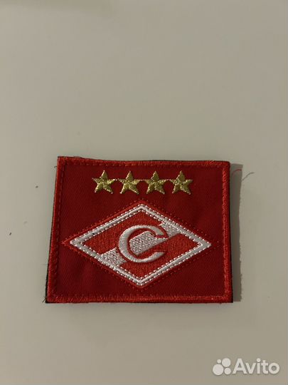 Нашивка шеврон патч Спартак