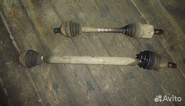 Привод передний правый левый BVY АКПП Passat B6