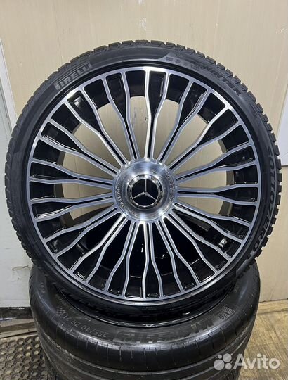Зимние колеса, кованные диски майбах 223р 21