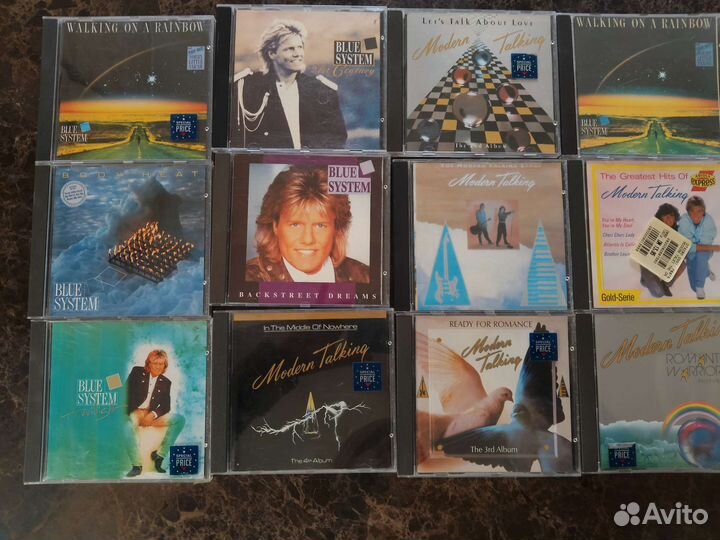CD диски групп Modern Talking, Blue System