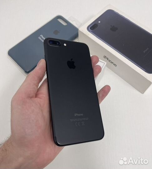 Отличный iPhone 7 Plus 32gb Black