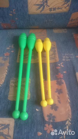 Булавы гимнастические