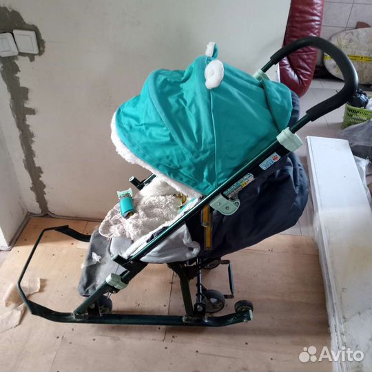 Санки коляска ника бу