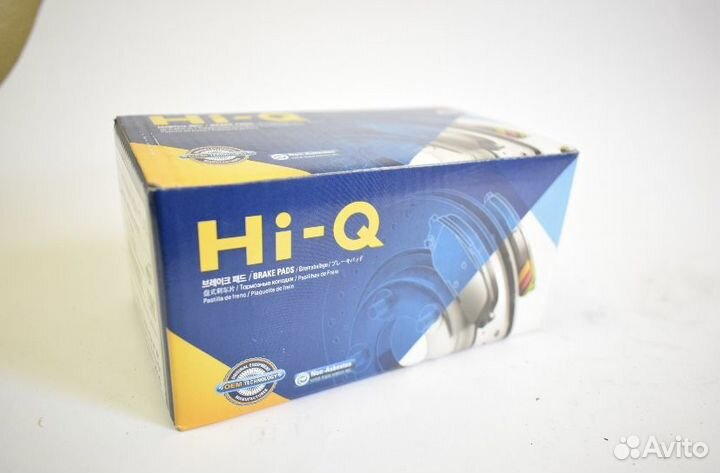 Тормозные колодки передние hi-q solaris rio