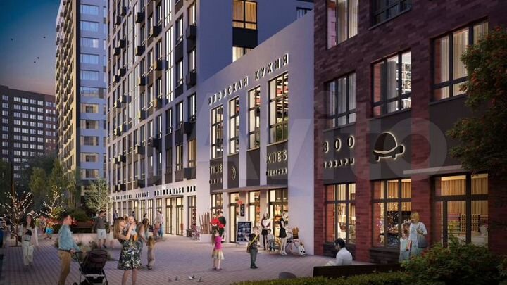 Квартира-студия, 20,3 м², 16/17 эт.