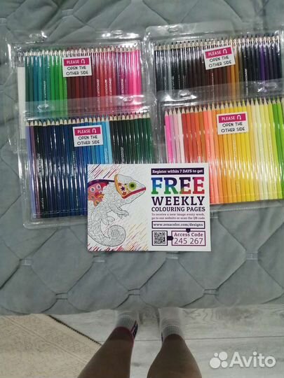 Набор цветных карандашей