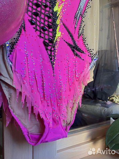 Купальник для художественной гимнастики + мяч