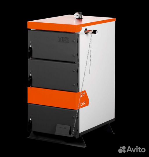 Котел твердотопливный дровяной PRO DR TiS
