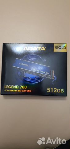 SSD накопитель adata Legend 700 512GB