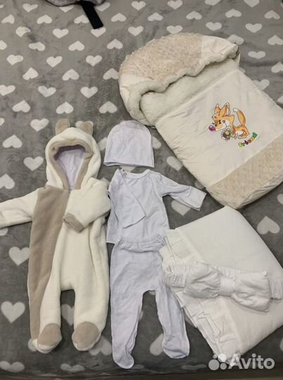 Конверт на выписку зимний