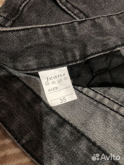 Джинсовая юбка