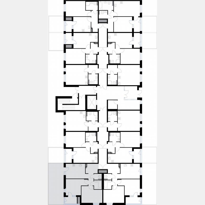 2-к. квартира, 56,1 м², 1/3 эт.
