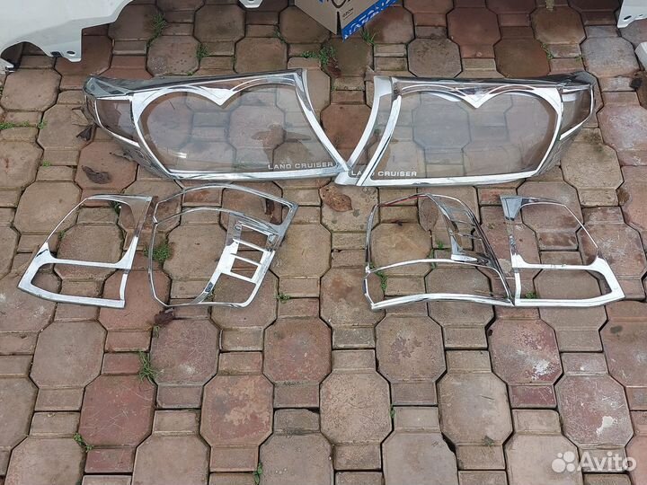 Передни задни бампер тойота ланд крузер 200