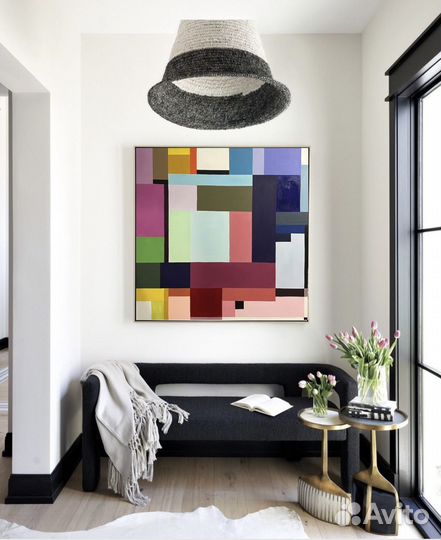 Интерьерная картина 80х80см