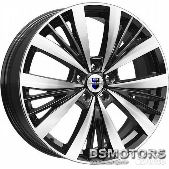 Диски Марвел 7.5/19 5x114.3 ET45 d66.1 алмаз чёрны