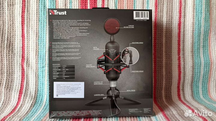 Микрофон Trust buzz