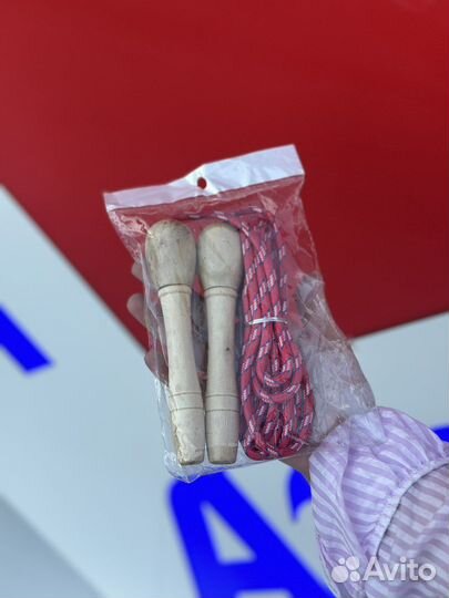 Скакалка деревянная