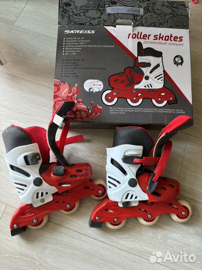 Роликовые коньки детские разм.31-34