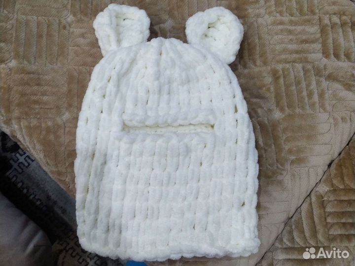 Балаклава вязаная ручная работа