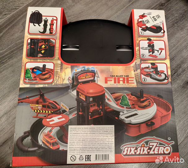 Пожарная станция игровой набор