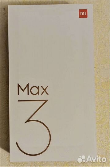 Телефон xiaomi mi max3
