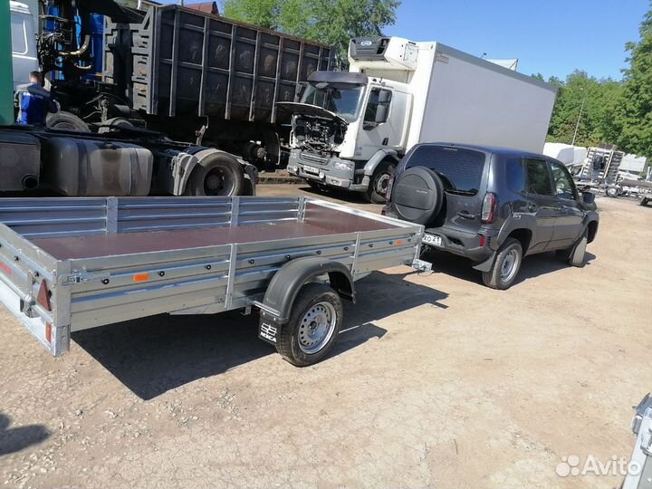 Прицеп 12.022 с крышкой. Доставка. Рассрочка