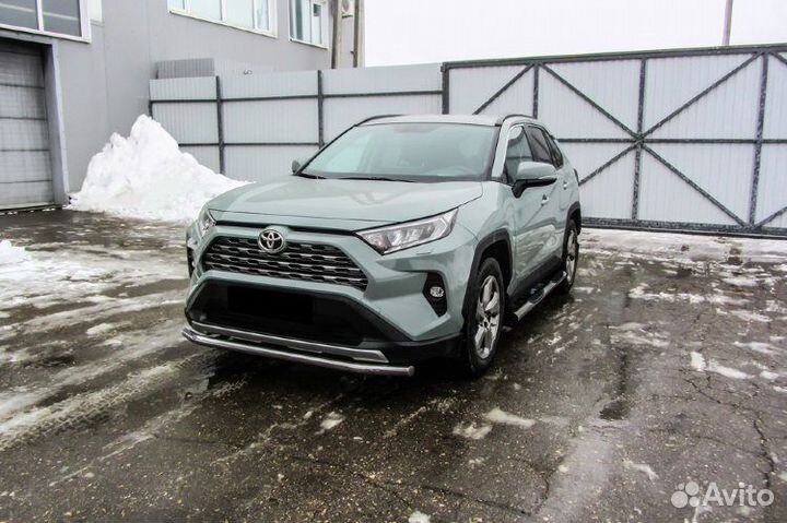 Защита переднего бампера d57 toyota RAV-4 (2019+)