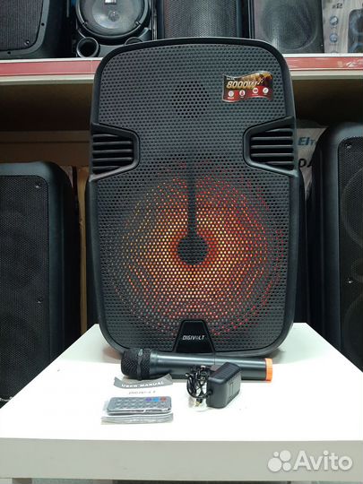 Большая колонка digivolt DG-1081, с микрофоном
