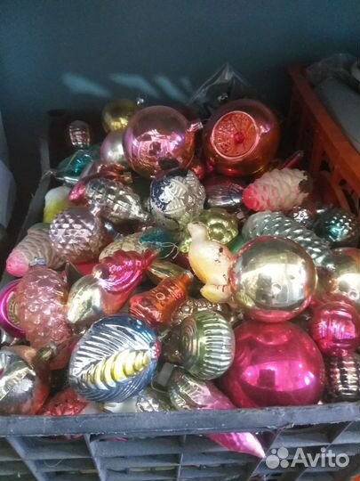 Елочные игрушки СССР