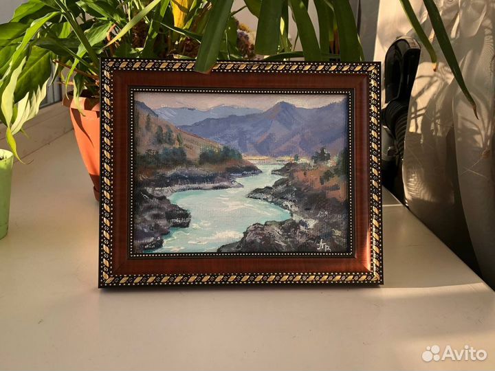 Картина маслом «Катунь»
