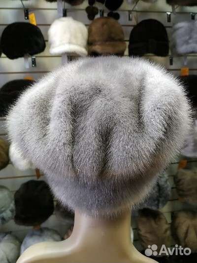 Шапка норковая новая женская