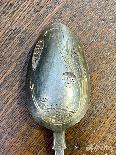 Ложка серебро 84