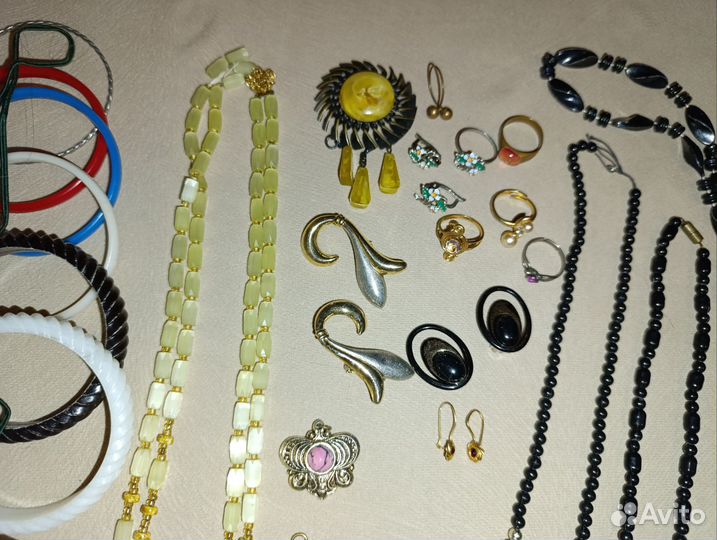 Винтажная бижутерия СССР пакетом
